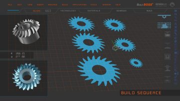 Build Boss - 3D Printer Control UI Mockup